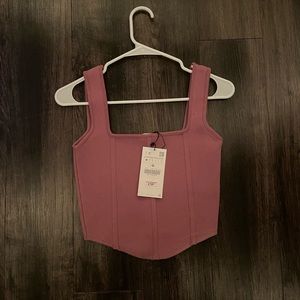 Zara NWT Corset Tank Top !!!